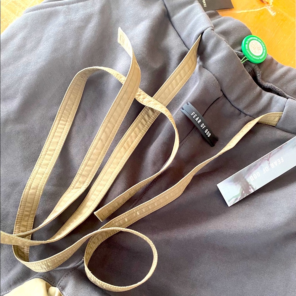 Fear of God “Core” Grey Nylon Sweatpants Grey